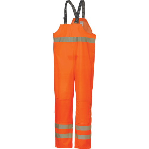 Narvik Rainwear - Bib pants, Polyester, Small, High Visibility Orange Auto-Cam