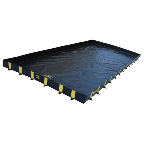 Bermes Rigid-Lock QuickBerm, Capacit&eacute; 1795 gal., 12' la x 20' lo x 12" h, Paroi &agrave; piquets Auto-Cam