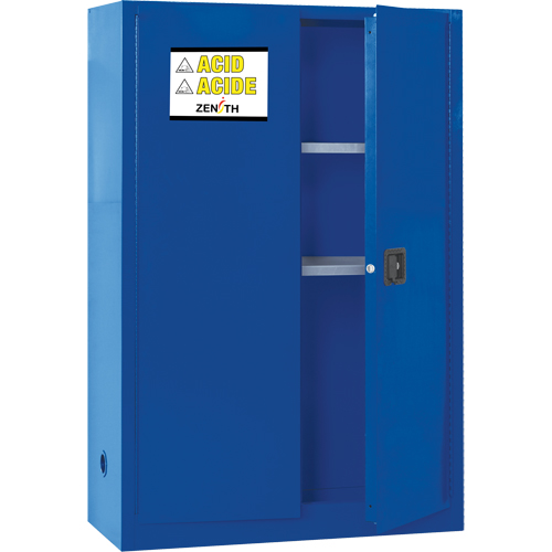 Corrosive Liquids Cabinet, 45 gal., 43" x 65" x 18" Auto-Cam