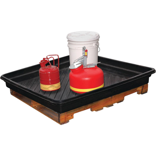 Ultra-Utility Trays&reg;, 40" L x 48" W x 3.5" H, 30 US gal. Spill Capacity Auto-Cam