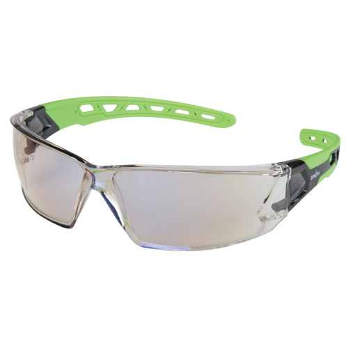 Z2500 Series Safety Glasses, Indoor/Outdoor Mirror Lens, Anti-Scratch, ANSI Z87+/Meets/Exceeds CSA Z94.3 Auto-Cam