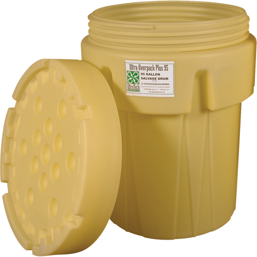 Baril Ultra-Overpacks, 95 gal., Stationnaire Auto-Cam