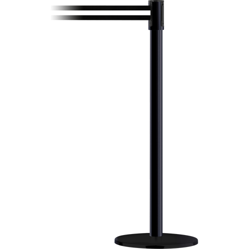 Dual Line Heavy Duty Receiver Post, 38" High, Yellow Auto-Cam