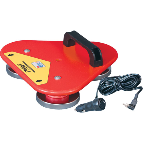 Support porte-drapeau Safety Whip, Fixation Aimant Auto-Cam