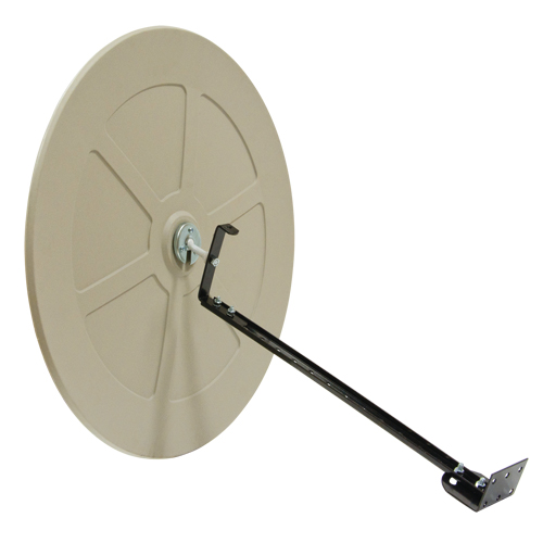 Miroir convexe avec support, Int&eacute;rieur/Ext&eacute;rieur, Diam&egrave;tre 30" Auto-Cam