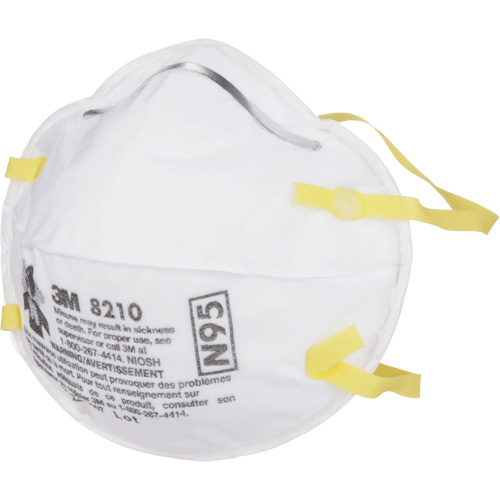 8210 Particulate Respirators, N95, NIOSH Certified Auto-Cam