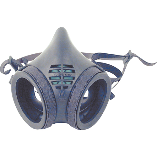 Respirateur &agrave; demi-masque de la s&eacute;rie 8000, &eacute;lastom&egrave;re/Thermoplastique, Petit Auto-Cam
