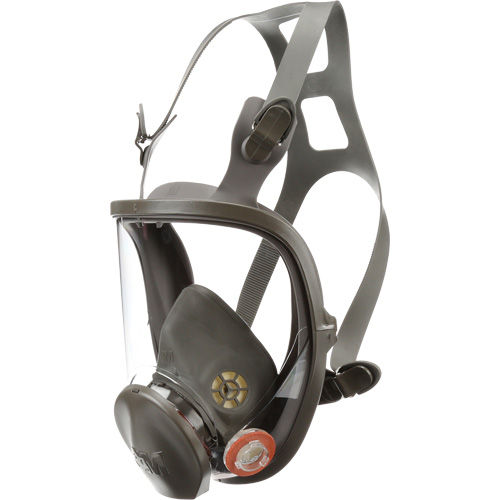 Respirateur r&eacute;utilisable &agrave; masque complet s&eacute;rie 6000, &eacute;lastom&egrave;re/Silicone/Thermoplastique, Moyen Auto-Cam