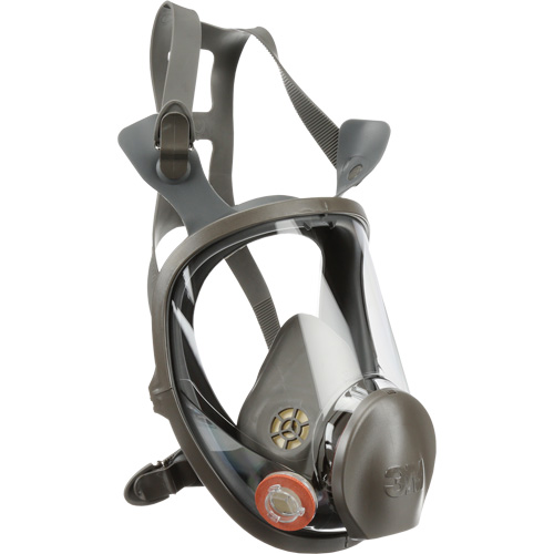 Respirateur r&eacute;utilisable &agrave; masque complet s&eacute;rie 6000, &eacute;lastom&egrave;re/Silicone/Thermoplastique, Grand Auto-Cam