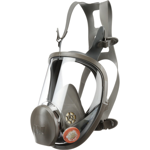 Respirateur r&eacute;utilisable &agrave; masque complet s&eacute;rie 6000, &eacute;lastom&egrave;re/Silicone/Thermoplastique, Grand Auto-Cam