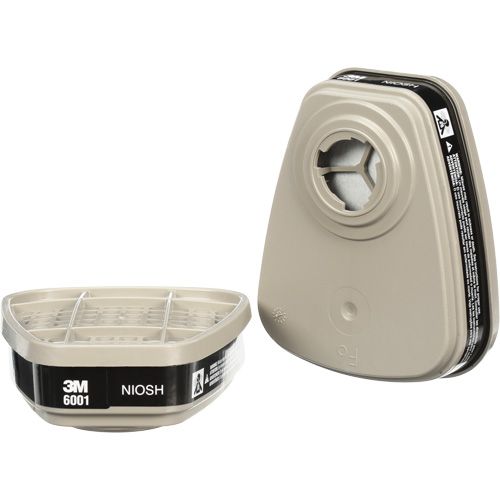 Cartouches pour respirateur s&eacute;rie 6000, Cartouche gaz/vapeur, Vapeur organique Auto-Cam