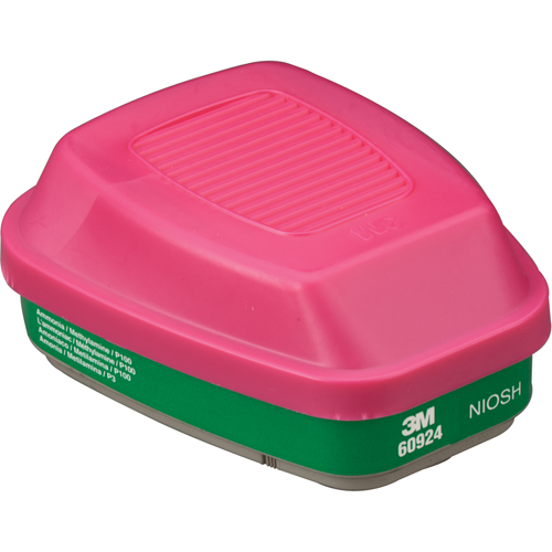 Cartouches pour respirateur s&eacute;rie 6000, Cartouche gaz/vapeur, Ammoniac/M&eacute;thylamine Auto-Cam