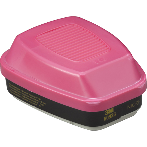 Cartouches pour respirateur s&eacute;rie 6000, Cartouche gaz/vapeur, Formald&eacute;hyde/P100 Auto-Cam