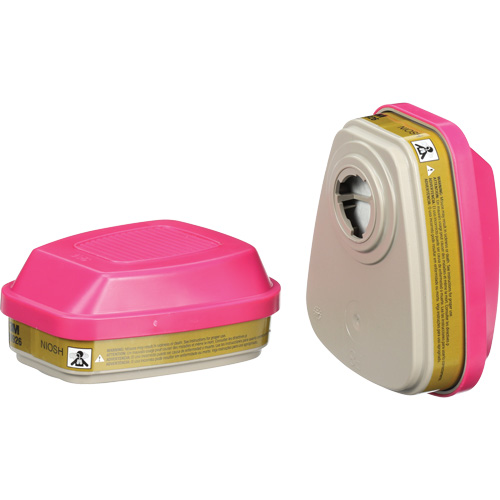 Cartouches pour respirateur s&eacute;rie 6000, Cartouche gaz/vapeur, Gaz multiples/Vapeurs/P100 Auto-Cam