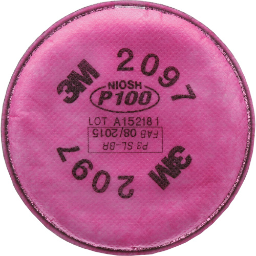 2000 Series Respirator Prefilters, Particulate Filter, Organic Vapour/P100 Auto-Cam