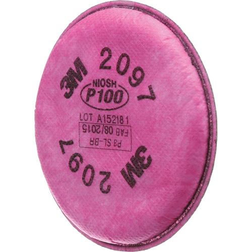 2000 Series Respirator Prefilters, Particulate Filter, Organic Vapour/P100 Auto-Cam