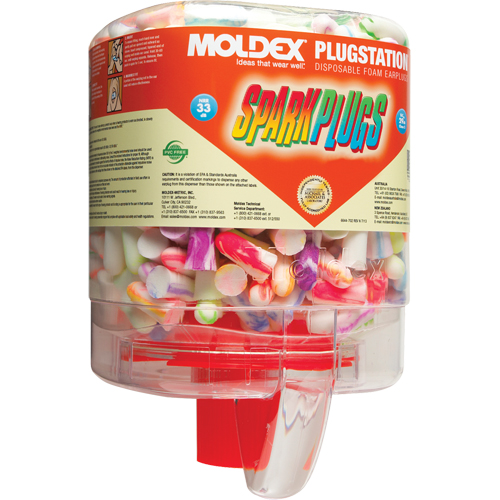 SparkPlugs&reg; Plugstation&reg; Earplugs Dispenser Auto-Cam