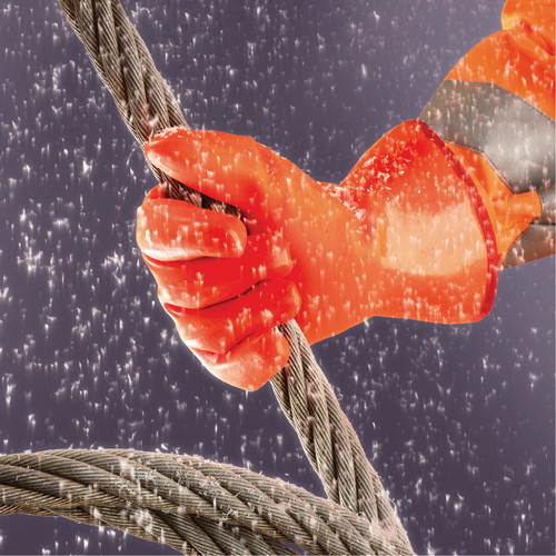 Gants Polar Grip 23-700, 9/Grand, R&ecirc;vetement PVC, Enveloppe en Nylon Auto-Cam