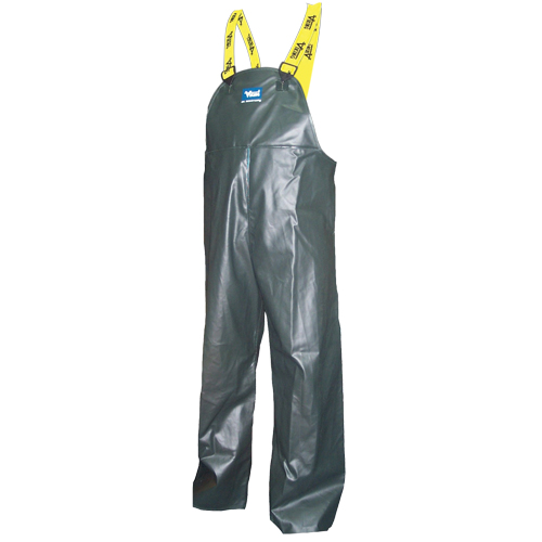 Journeyman&reg; Bib Pants, 4X-Large, Polyester/PVC, Green Auto-Cam