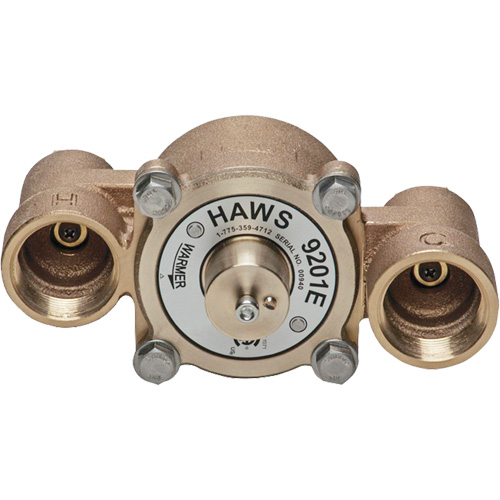 Vannes de m&eacute;lange thermostatique, 31 gal./min Auto-Cam