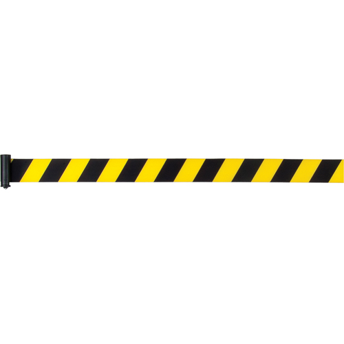 Tape Cassettes for Build-Your-Own Crowd Control Barriers, 7', Yellow Tape Auto-Cam