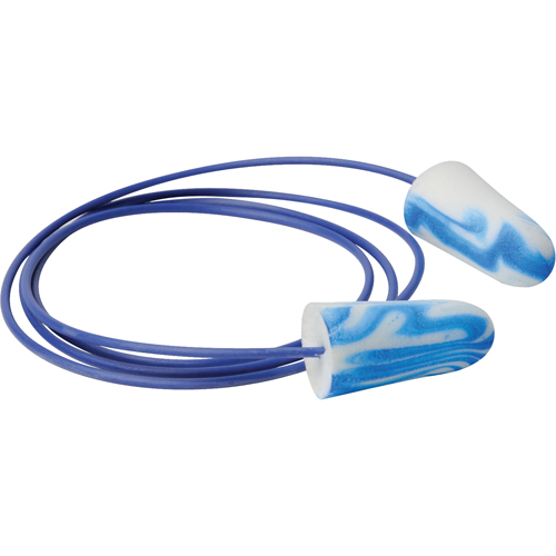 SparkPlugs&reg; Multi-Coloured Foam Earplugs, Bulk - Box, Corded Auto-Cam
