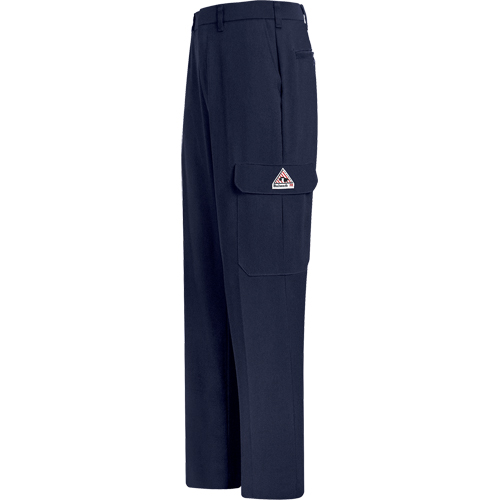 Pantalons cargo r&eacute;sistants aux flammes Cool Touch 2, 32, x 37, Bleu marin, 10,1 cal/cm² Auto-Cam