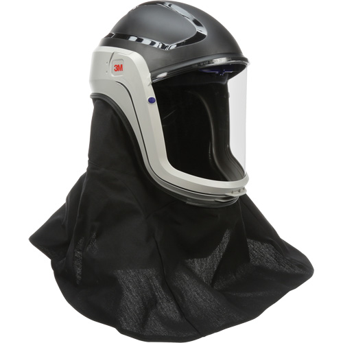 Assemblage de casque Versaflo avec visi&egrave;re de premi&egrave;re qualit&eacute; et enveloppe r&eacute;sistante aux flammes, Universel, Casque rigide, Bavette Simple Auto-Cam