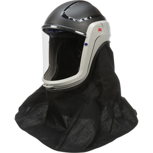 Assemblage de casque Versaflo avec visi&egrave;re de premi&egrave;re qualit&eacute; et enveloppe r&eacute;sistante aux flammes, Universel, Casque rigide, Bavette Simple Auto-Cam
