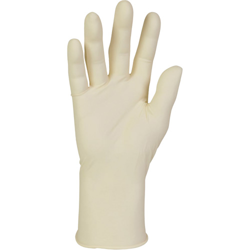 Gants dexamen en PFE Kim-Tech, Grand, Latex, 6,3-mil, Sans poudre, Naturel, Classe 2 Auto-Cam