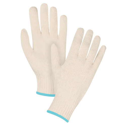 Standard-Duty String Knit Gloves, Poly/Cotton, 7 Gauge, X-Large Auto-Cam