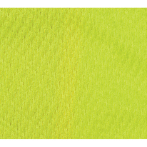 CSA Compliant T-Shirt, Polyester, Medium, High Visibility Lime-Yellow Auto-Cam