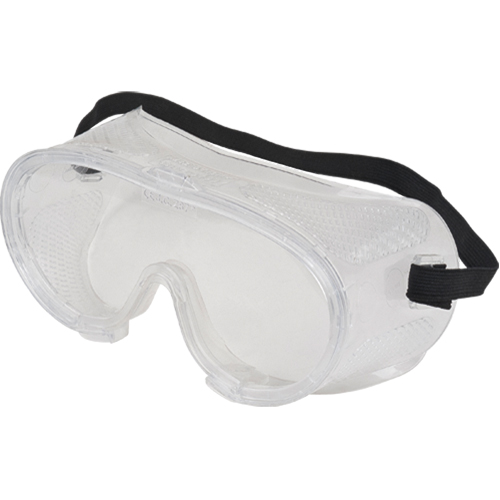 Z300 Safety Goggles, Clear Lens, Anti-Scratch, Direct Vent Auto-Cam