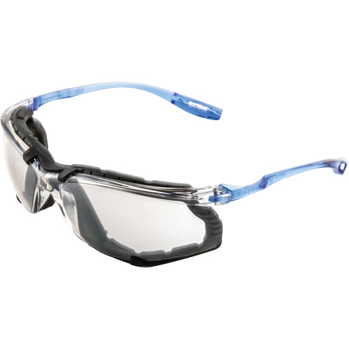 Virtua Safety Glasses with Foam Gasket, Indoor/Outdoor Mirror Lens, Anti-Fog, ANSI Z87+/Meets/Exceeds CSA Z94.3 Auto-Cam