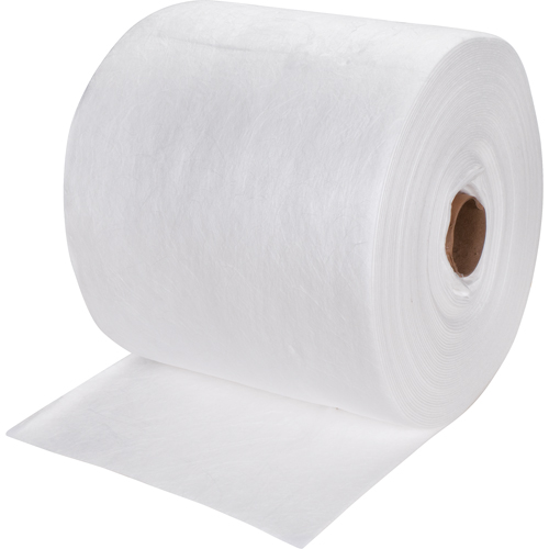 Rouleaux absorbants souffl&eacute;es de premi&egrave;re qualit&eacute;, Lourd, 150' lo x 15" la, Absorption 25 gal. Auto-Cam