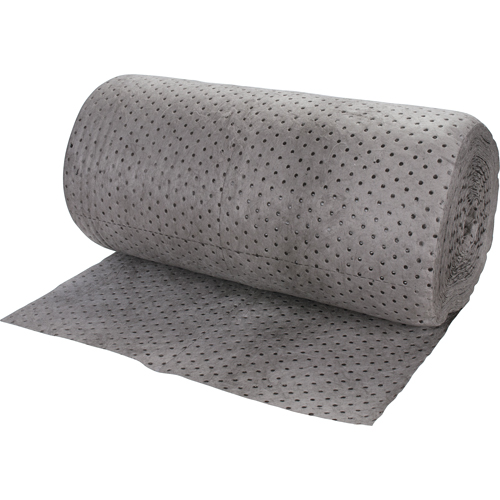 Rouleaux absorbants li&eacute;s de premi&egrave;re qualit&eacute;, Poids moyen, 150' lo x 30" la, Absorption 40 gal. Auto-Cam