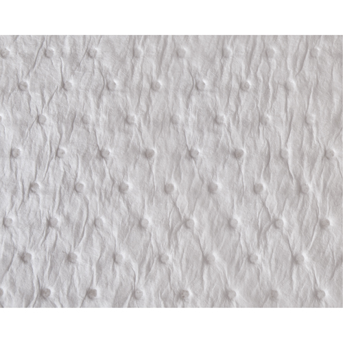 Premium Fine Fiber Sorbent Pads, Oil Only, 15" x 17", 25 gal. Absorbancy Auto-Cam