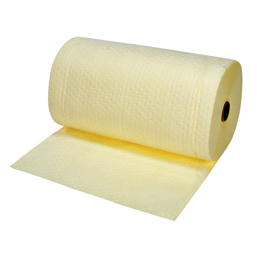 Rouleaux absorbants li&eacute;s de premi&egrave;re qualit&eacute;, Lourd, 150' lo x 30" la, Absorption 50 gal. Auto-Cam