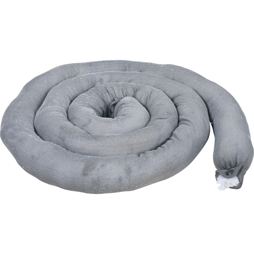 Remblais tubulaires absorbants, Universel, Absorption 40 gal., 3" la x 10' lo, Pqt de 10 Auto-Cam