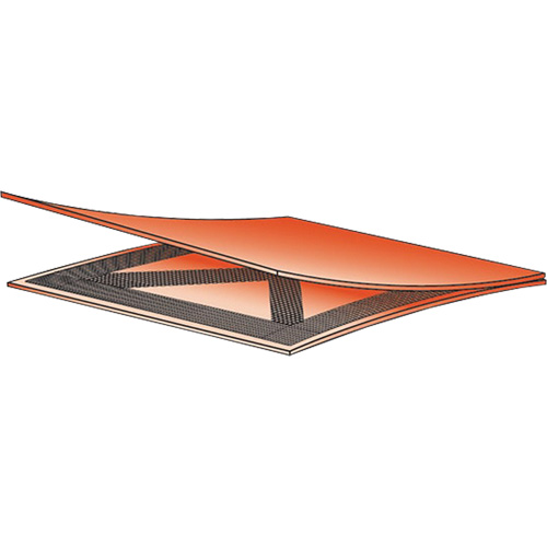 Tapis pour drain Ultra-Drain Seals, Circulaire, 42" dia. Auto-Cam