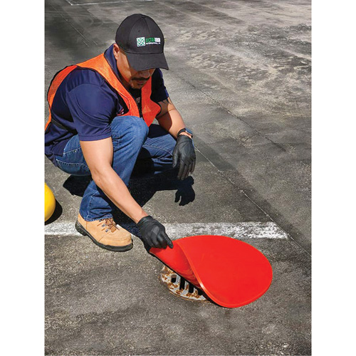 Tapis pour drain Ultra-Drain Seals, Circulaire, 42" dia. Auto-Cam
