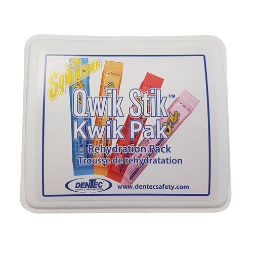 Boisson de r&eacute;hydratation Sqwincher Qwik Stik Kwik Pak Lite, Emballage-portion Auto-Cam