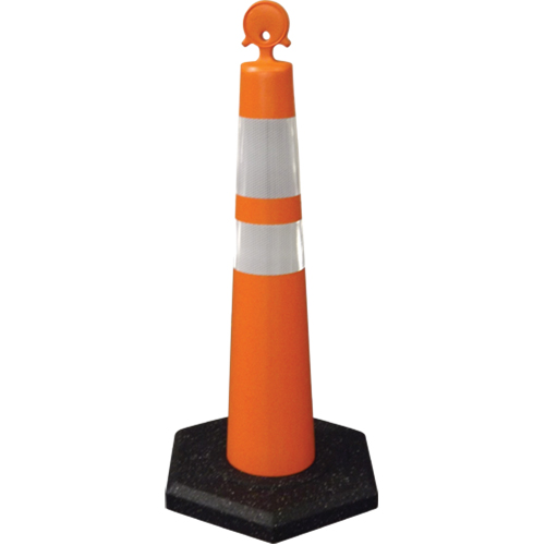 C&ocirc;ne de canalisation, Hauteur 42", Orange Auto-Cam