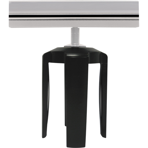 Tensabarrier&reg; Sign Bracket with Adapter, Black Auto-Cam