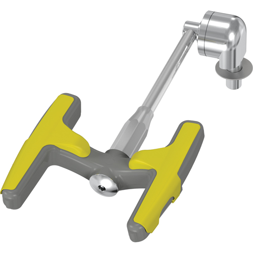 Poste de douche oculaire/faciale Halo, Installation Montage sur comptoir Auto-Cam