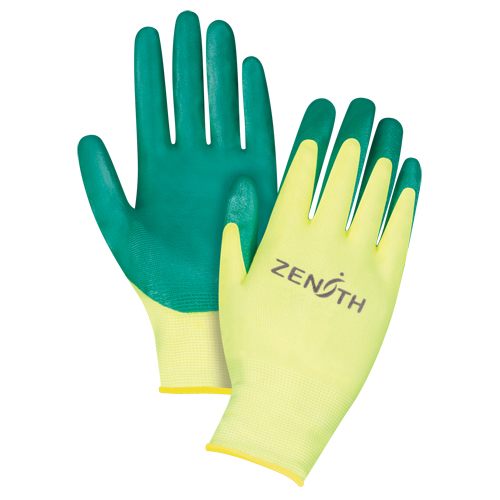 Gants de premi&egrave;re qualit&eacute; ZX-3, 11/2T-Grand, R&ecirc;vetement Nitrile, Calibre 15, Enveloppe en Nylon Auto-Cam