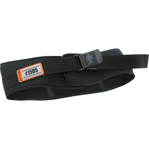 Support lombaire &agrave; profil bas pour halt&eacute;rophile Proflex  1506, &eacute;lastique, Moyen Auto-Cam