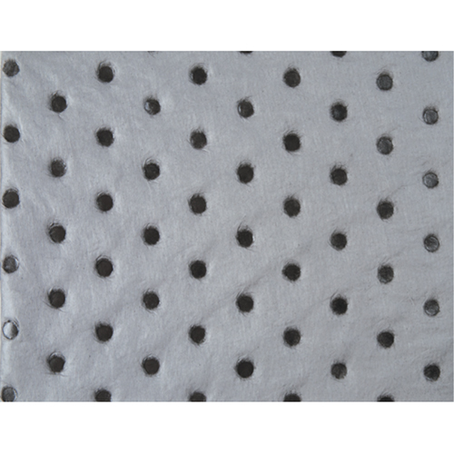 Industrial-Grade Fine Fibre Sorbent Pads, Universal, 15" x 17", 40 gal. Absorbancy Auto-Cam