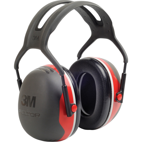Peltor X Series Earmuffs, Headband, 28 NRR dB Auto-Cam