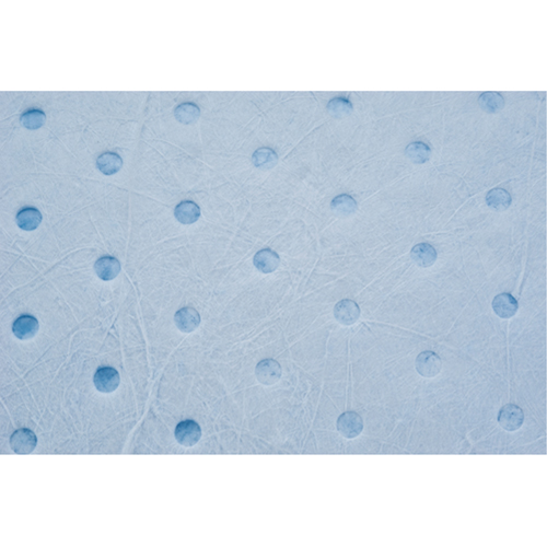 Premium Blue Bonded Sorbent Pads, Heavyweight, 150' L x 15" W, 25 gal. Absorbancy Auto-Cam